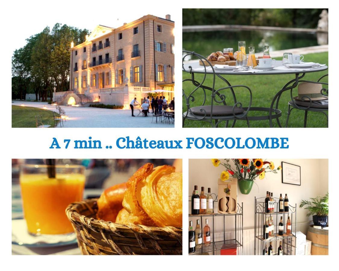 "' Impasse D'Un Instant "' 8Min Aix - Clim & Parking Apartment Venelles Luaran gambar