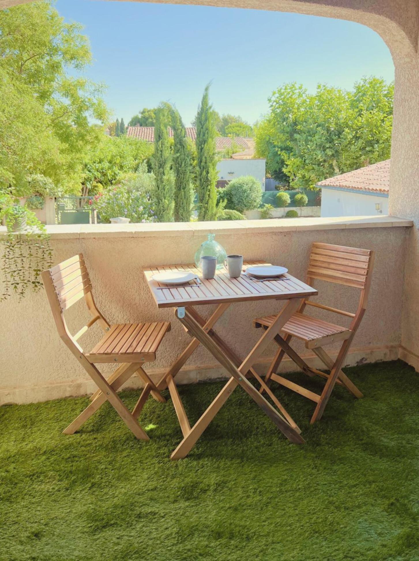 "' Impasse D'Un Instant "' 8Min Aix - Clim & Parking Apartment Venelles Luaran gambar